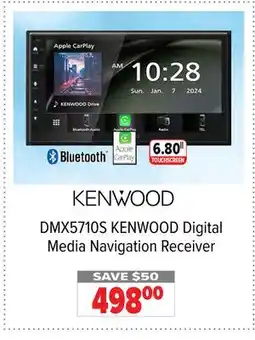 2001 Audio Video DMX5710S KENWOOD Digital Media Navigation Receiver offer
