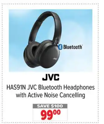 2001 Audio Video JVC Bluetooth Headphones with Active Noise Cancelling offer