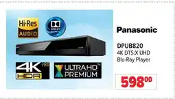 2001 Audio Video DPUB820 4K DTS:X UHD Blu-Ray Player offer