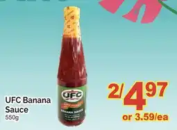 T&T Supermarket UFC BANANA SAUCE, 550G offer