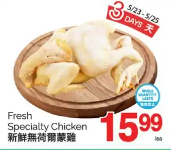 T&T Supermarket FRESH SPECIALTY CHICKEN offer