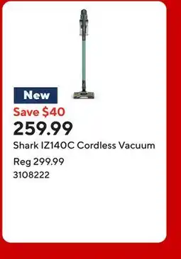 Staples Shark IZ140C Cordless Vacuum offer