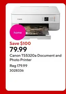 Staples Canon TS5320a Document and Photo Printer offer