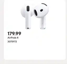 Staples AirPods 4 offer