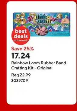 Staples Rainbow Loom Rubber Band Crafting Kit - Original offer