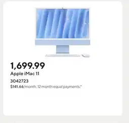 Staples Apple iMac 11 offer