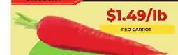 Food World Supermarket RED CARROT offer