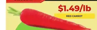 Food World Supermarket RED CARROT offer