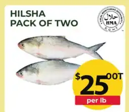 Food World Supermarket HILSHA PACK OF TWO offer
