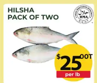 Food World Supermarket HILSHA PACK OF TWO offer