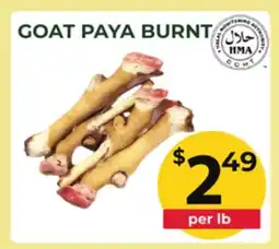 Food World Supermarket GOAT PAYA BURNT offer