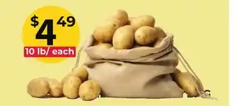 Food World Supermarket YELLOW POTATO BAG offer