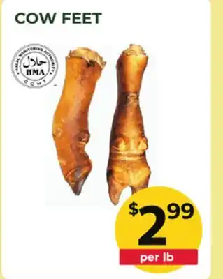 Food World Supermarket COW FEET offer
