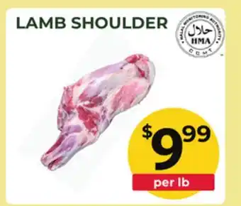 Food World Supermarket LAMB SHOULDER offer