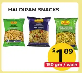 Food World Supermarket HALDIRAM SNACKS offer