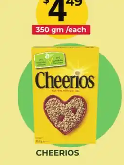 Food World Supermarket CHEERIOS offer