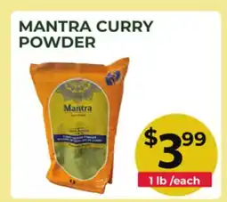Food World Supermarket MANTRA CURRY POWDER offer