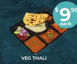 Food World Supermarket VEG THALI offer
