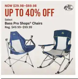 Cabela's Select Bass Pro Shops Chairs offer
