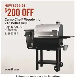 Cabela's Camp Chef Woodwind 24 Pellet Grill offer