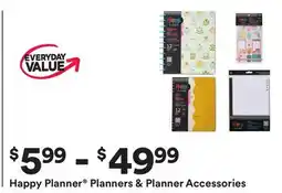 Michaels Happy Planner Planners & Planner Accessories offer