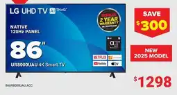 Visions Electronics 4K Smart TV 86 PANEL offer
