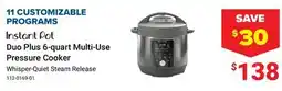 Visions Electronics Duo Plus 6-quart Multi-Use Pressure Cooker offer