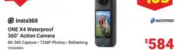 Visions Electronics CINSABMA ONE X4 Waterproof 360° Action Camera offer