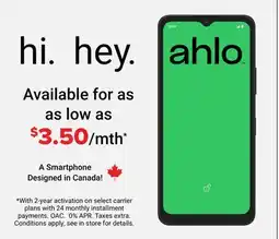 Visions Electronics hi. hey. AHLO offer