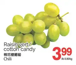 T&T Supermarket RAISIN VERT COTTON CANDY offer