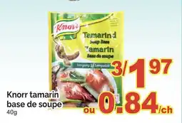 T&T Supermarket KNORR TAMARIN BASE DE SOUPE, 40G offer
