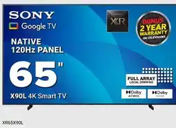 Visions Electronics 65 X90L 4K Smart TV offer