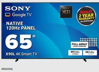 Visions Electronics 65 X90L 4K Smart TV offer