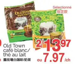 T&T Supermarket OLD TOWN CAFÉ BLANC/THÉ AU LAIT offer