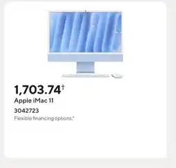 Staples Apple iMac 11 offer