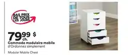Michaels d'Ordonnez simplement Modular Mobile Chest offer