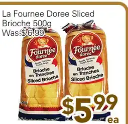 Ample Food Market La Fournee Doree Sliced Brioche offer