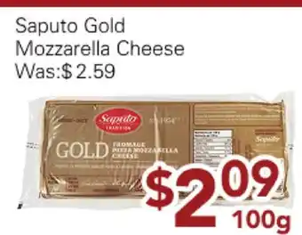 Ample Food Market Saputo Gold Mozzarella Cheese offer