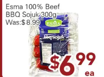 Ample Food Market Esma 100% Beef BBQ Sojuk offer