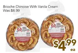 Ample Food Market Brioche Chinoise With Vanilla Cream offer