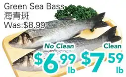 Ample Food Market Green Sea Bass offer