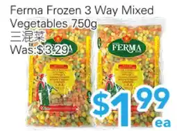 Ample Food Market Ferma Frozen 3 Way Mixed Vegetables offer