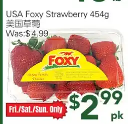 Ample Food Market USA Foxy Strawberry offer