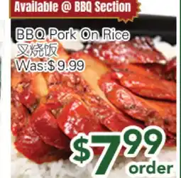 Ample Food Market BBQ Pork On Rice offer
