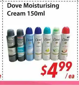 Bestco Food Mart Dove Moisturising Cream offer