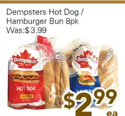 Ample Food Market Dempsters Hot Dog / Hamburger Bun offer