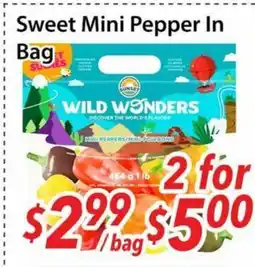 Bestco Food Mart Sweet Mini Pepper In Bag offer