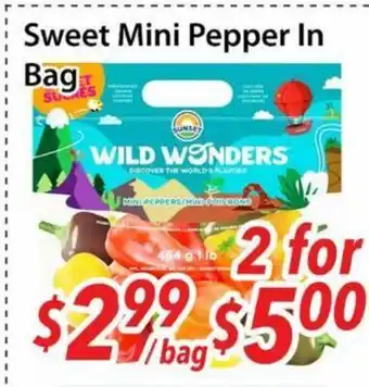 Bestco Food Mart Sweet Mini Pepper In Bag offer
