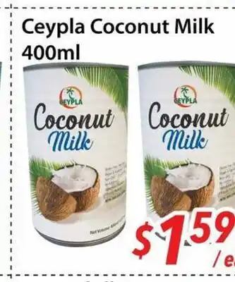 Bestco Food Mart Ceypla Coconut Milk offer