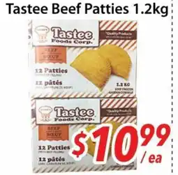 Bestco Food Mart Tastee Beef Patties offer